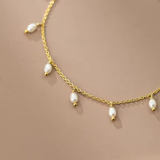 Pearl Whisper Anklet